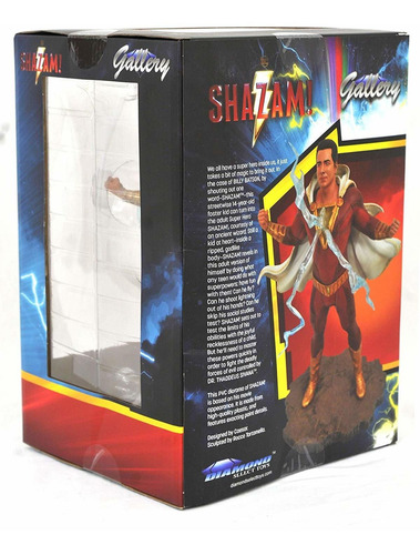 Diamond Select Toys Dc Gallery: Shazam (película Version) Fi