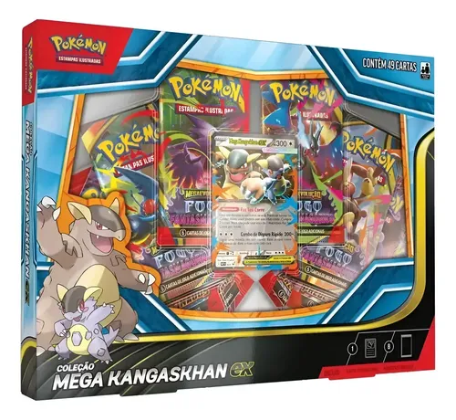 Box Pokémon Mega Kangaskhan Ex | Parcelamento sem juros