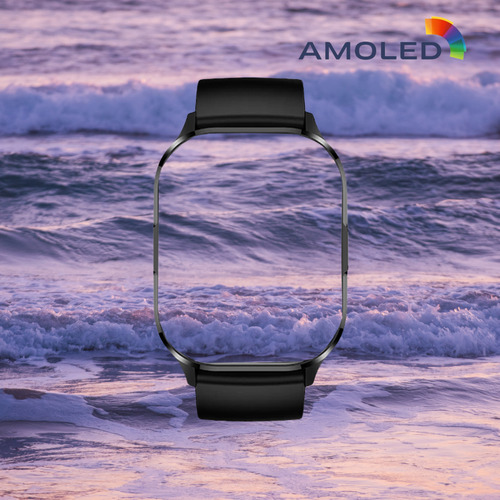 Smart Watch Reloj Inteligente Hombres Caballero Ultra Pantalla Amoled Pro Full Gran Definición Mi Watch Se Compatible Con Ios Y Android Con Audifonos Bluetooth Con Resistencia Al Agua Comerliv 1 Pieza