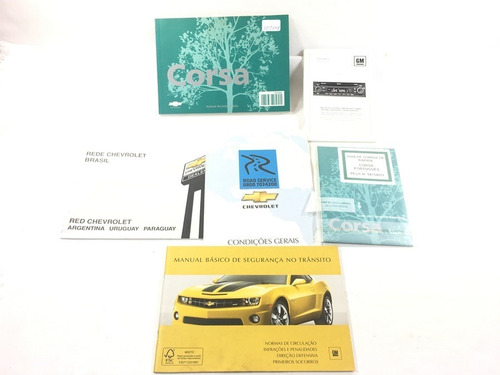 Manual Completo Proprietario Original Gm Corsa 2010