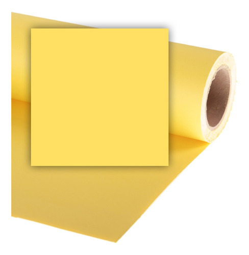 Rollo Papel Sinfín Amarillo Aspen 2,72 X 10m Fondo 