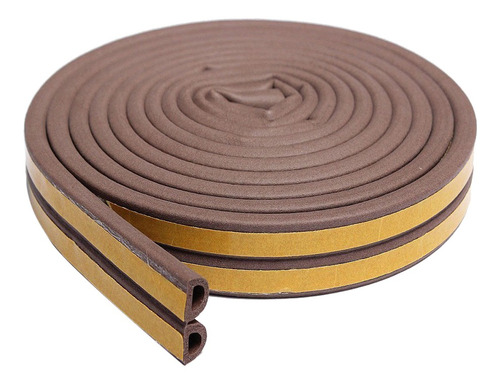 Sello De Goma Para Tira De Clima D 9x6mm Marrón
