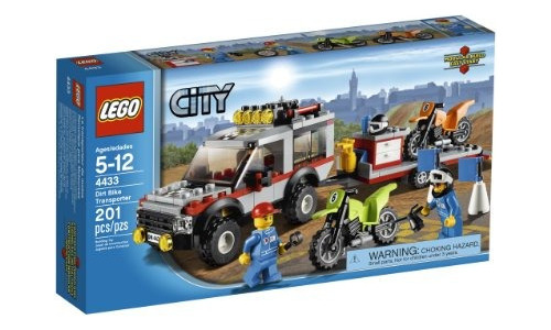 Lego City Town Dirt Bike Transporter 4433