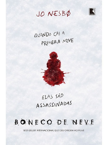 Boneco De Neve (capa Do Filme), De Nesbø, Jo. Editora Record, Capa Mole Em Português