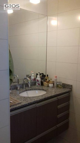 Apartamento À Venda, 100 M² Por R$ 710.000,00 - Limão (zona Norte) - São Paulo/sp - Ap0155
