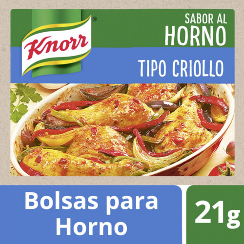 Pack X 15 Unid. Saborizado  Pollo Criollo 25 Gr Knorr Caldo