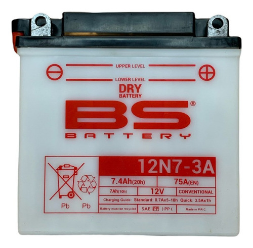 Bateria Bs Battery 12n7-3a Con Acido