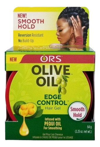 Ors Olive Oil Gel Cabello Rizado Control De Bordes Pequi Oil