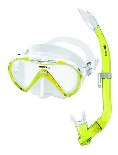 Imagen 1 de 4 de Mares® Set Seahorse Máscara Y Tubo Esnórquel Semi-hermético