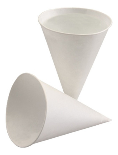 Vasos Conicos De Papel Parafinado Tira De 150 Vasos