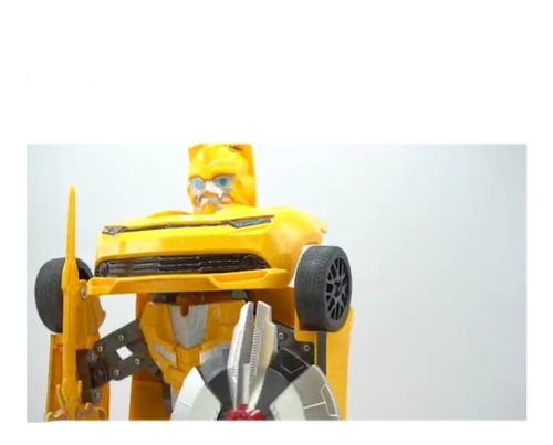 Vehículo Transformer A Control Remoto Bumblebee