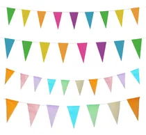 Comprar Guirnalda Banderin Multicolor Pastel Decoracion Cotillon 