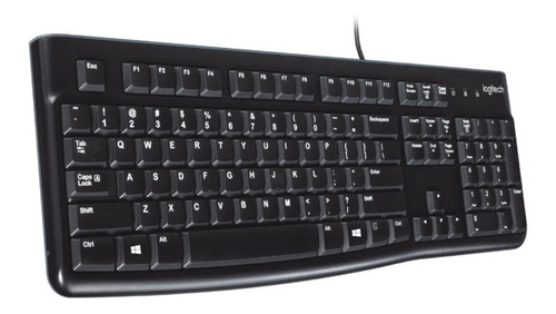 Imagen 3 de 5 de Teclado Logitech K120 QWERTY español color negro