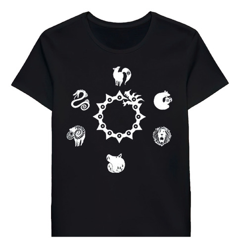 Remera Logos Of The Seven Deadly Sins 53997486