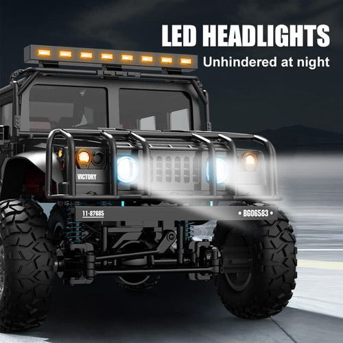 Camión Rc Crawler 1/12 4wd Control Remoto 20 Km/h Offroad