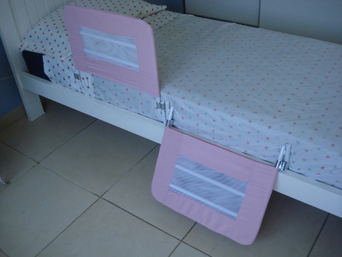 Imagen 4 de 4 de Baransik - Baranda De Cama Infantil Chica Acolchonada Funda