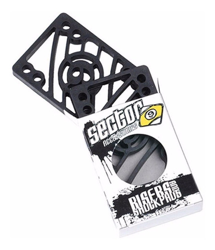 Pads Sector 9 Paralelo 12mm Ou 1/2 Importado Long Oldschool