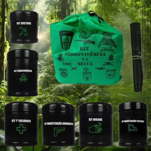 comprar Kit Sobrevivência Na Selva | Arsenal Tático