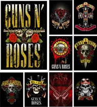 Comprar Guns N´ Roses Carteles Metálicos Rock Heavy Metal Axl Slash