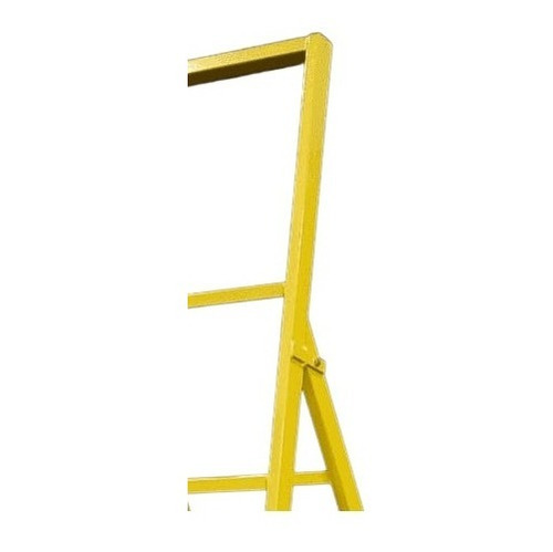 Escada 6 Degraus Amarela Pintor Reforçada Fertag