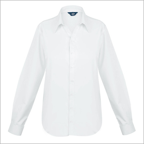 Blusa Ejecutiva Oxford Light Manga Larga Mujer