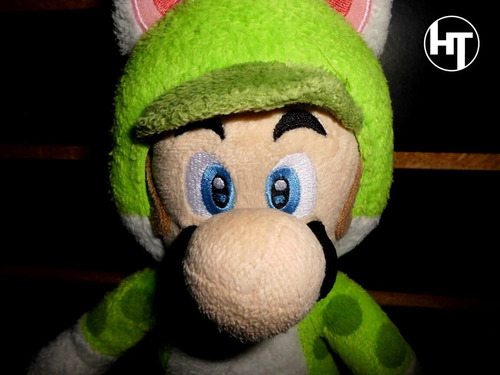 Imagen 2 de 9 de Nintendo, Super Mario 3d World, Luigi Gato, Neko, Peluche