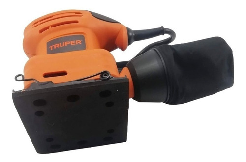 Lijadora profesional orbital Truper LIOR-1/4A2 naranja 60Hz 200W 120V