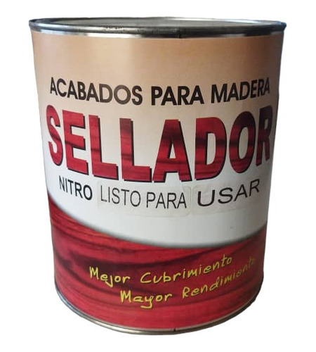 Sellador Nitro Listo Para Usar Galón Madera