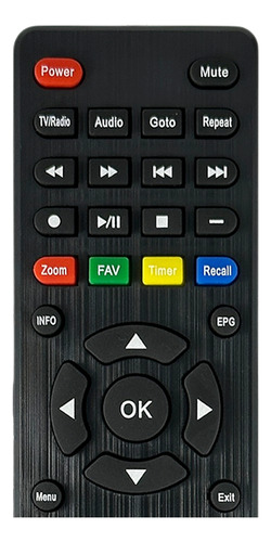 Control Para Fol Techome Decodificador Dvb-1416 + Funda Pila