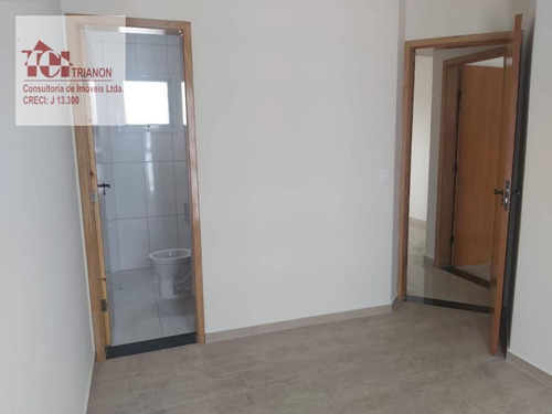 Imagem 5 de 15 de Cobertura C/ 90 M² - Sem Condomínio - 2 Dormitórios (1 Suíte), 1 Vaga - À Venda Por R$ 350 - Vila Pires - Santo André/sp - Co0945