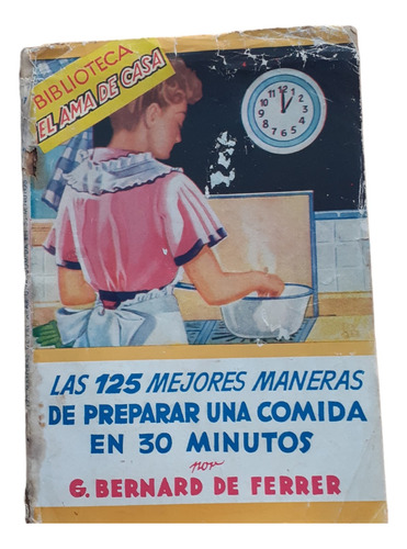 Antiguo Recetario De Cocina  1942