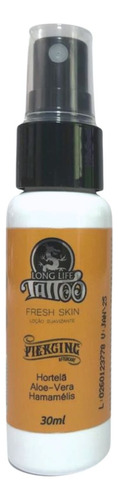 Loção P/ Piercing  30ml Tattoo Long Life Cicatrizante Spray