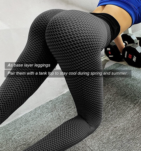 Mallas Para Mujer, Para Hacer Ejercicio Con Caderas Y Yoga,