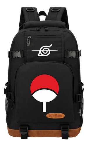 701 Mochila Naruto Uzumaki Naruto Sasuke Con Estampado Periféric Color 02 Diseño De La Tela Naruto Backpack