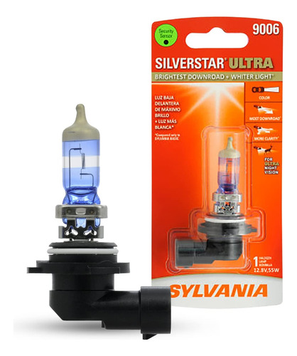 Sylvania 9006 Silverstar Bombilla Halogena Alto Rendimiento