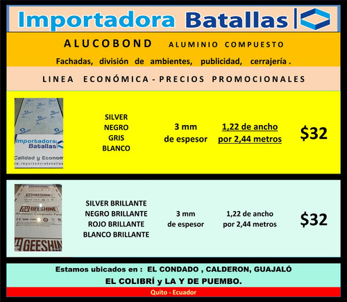 Imagen 12 de 12 de Alucobond $28 Tol Tuberia Chova Hidrolavadora Ac5