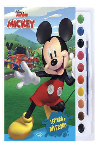 Livro Infantil Colorir Mickey Mouse Aquarela 3