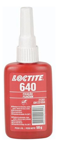 Cola Líquido Loctite 640 - Verde