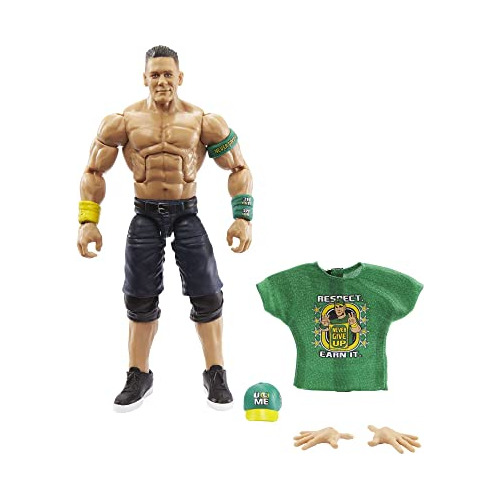 Figura De Acción De Mattel Wwe John Cena Elite Collection, 6