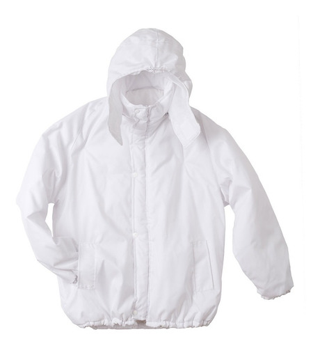 Campera Blanca Trucker Impermeable Frigorifico Xxl/xxxl