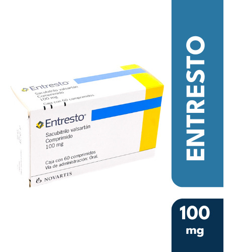 Entresto Sacubitrilo Valsartán 100mg C/30 - Novartis
