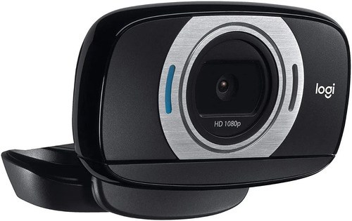 Logitech C615, Webcam Portátil Full Hd, Autofoco / Gira 360° Color Negro