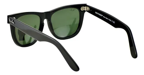 Gafas De Sol Ray-ban Orb2140 Originales Wayfarer Marco Negro