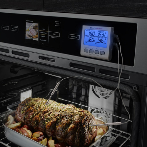 Imagen 9 de 9 de Termómetro Digital Con 2 Sondas Thermopro Tp17 Carnes Timer
