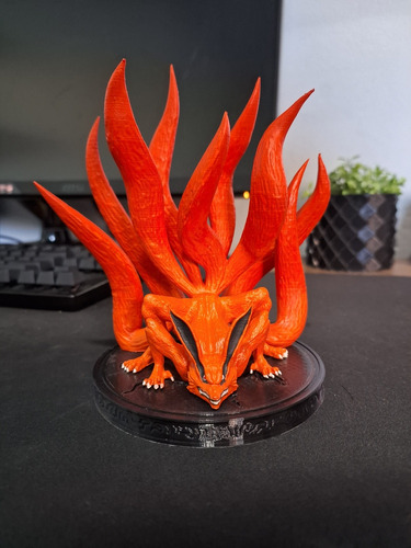 Kyubi Naruto / 9 Caudas Naruto Action Figure 3d