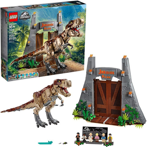 Lego Jurassic Park Caos Del T-rex Ucs 75936 - 3120 Pz