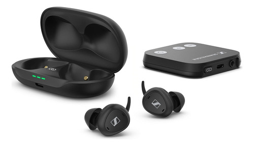 Sennheiser Consumer Audio Tv Clear Set 2 Auriculares Auriculares Inalámbricos De Televisión Con Cancelación Pasiva De Ruido Y Bluetooth Dispositivo Auditivo Para Escuchar Tv Mejorada, Color Negro