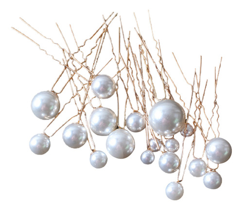 Pearl Hair Accessories - Cascos Con Forma De Horquilla Pearl