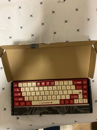 Teclado Ajazz Ak860 Vermelho Inglês Us