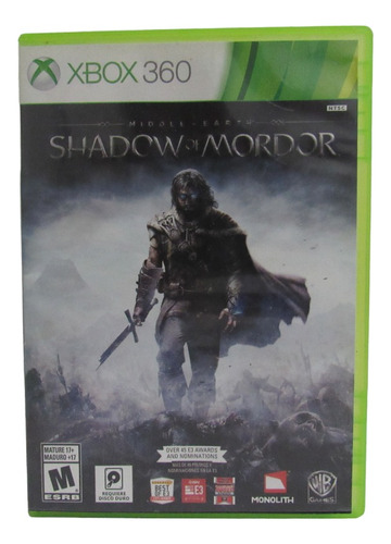 Middle Earth Shadow Of Mordor - Xbox 360